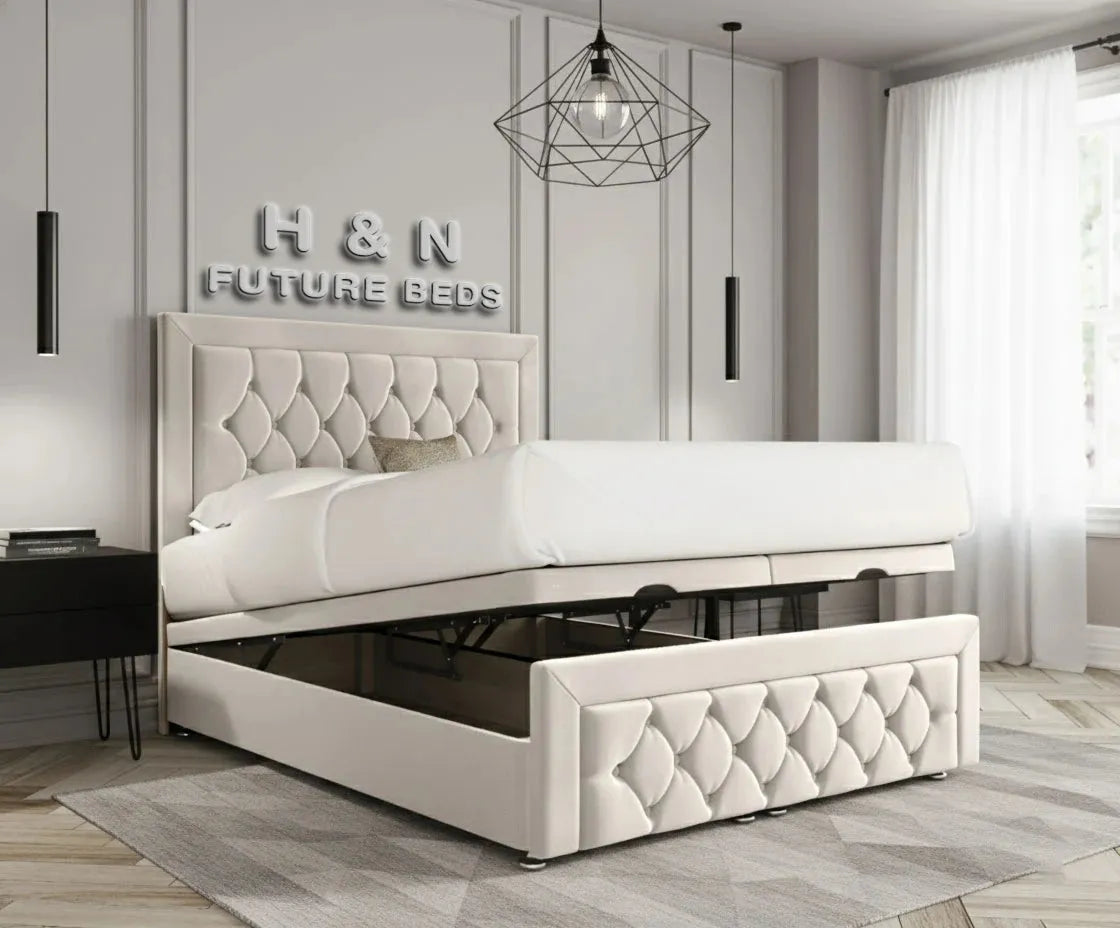 Miles Chesterfield Ottoman Divan Bed