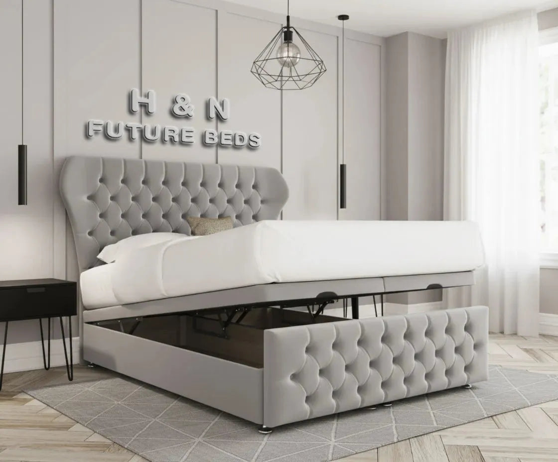 Willow Chesterfield Ottoman Divan Bed