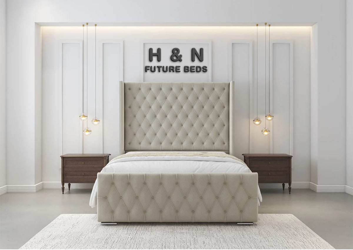 New Sandra Plain Bed Frame