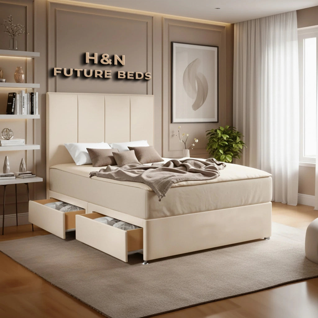 Hazel IV Panel Divan Bed