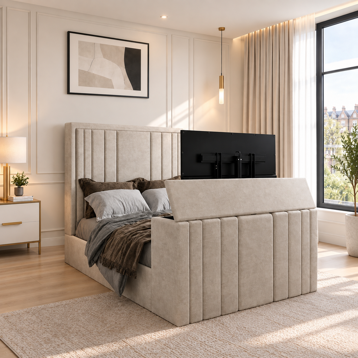Rome TV Bed