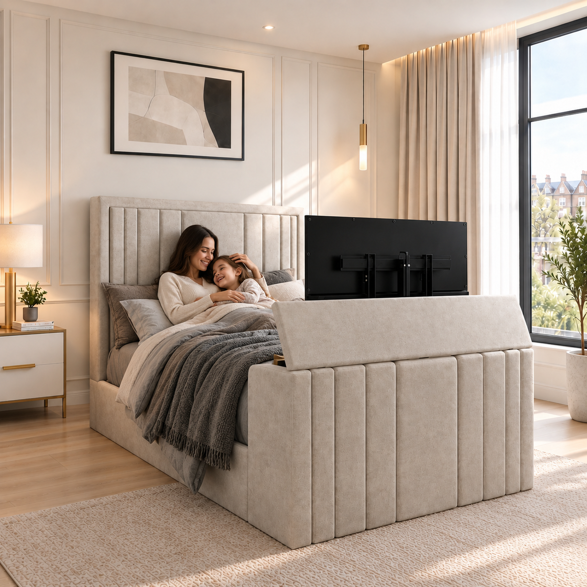 Rome TV Bed