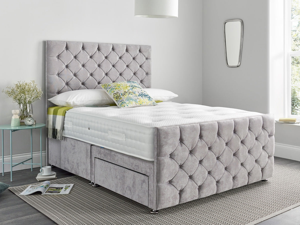 Grace Chesterfield Divan Bed - HN Future Beds