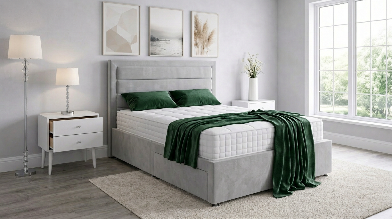 The Imperial Divan Fabric Bed