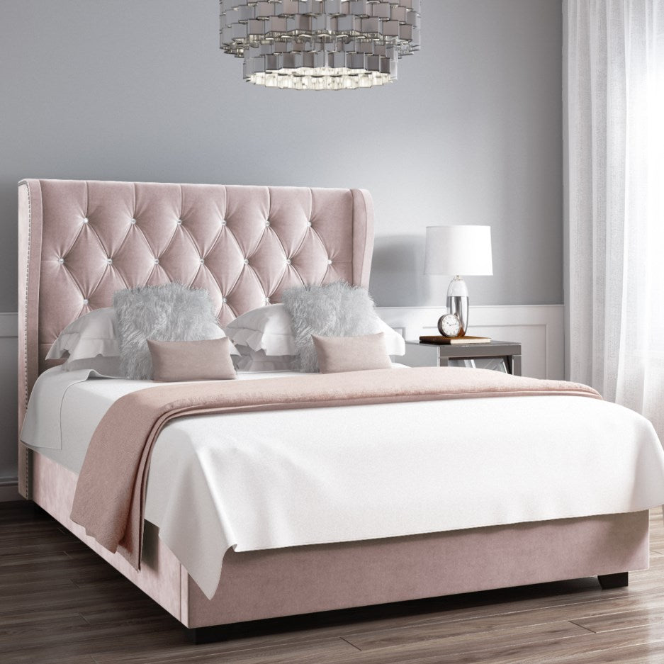 Chloe Wingback Bed Frame - HN Future Beds