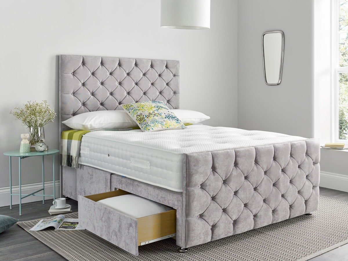 Grace Chesterfield Divan Bed - HN Future Beds