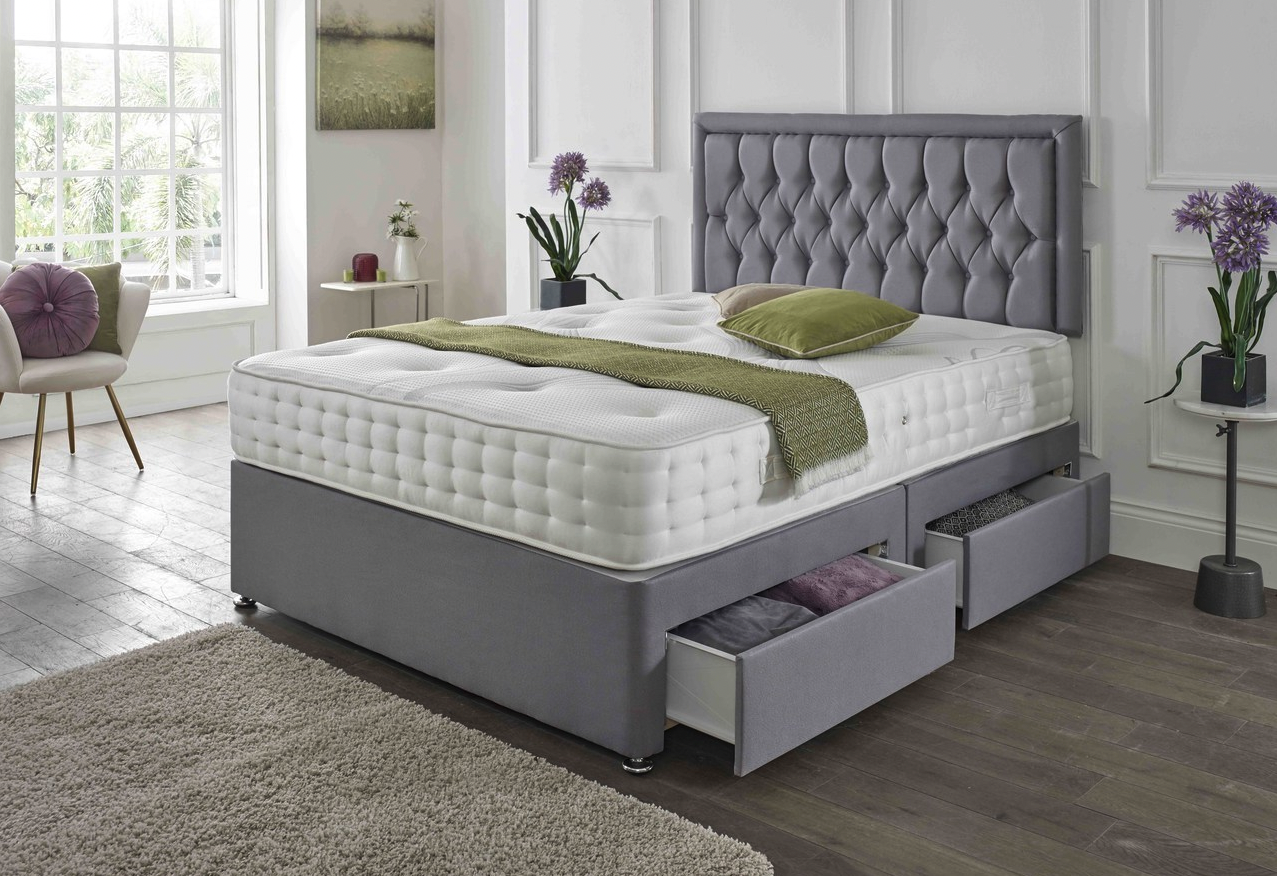 Lisbon Chesterfield Divan Bed - HN Future Beds