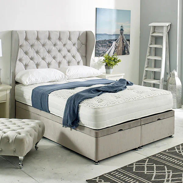 Oslo Winged Ottoman Divan Bed - HN Future Beds