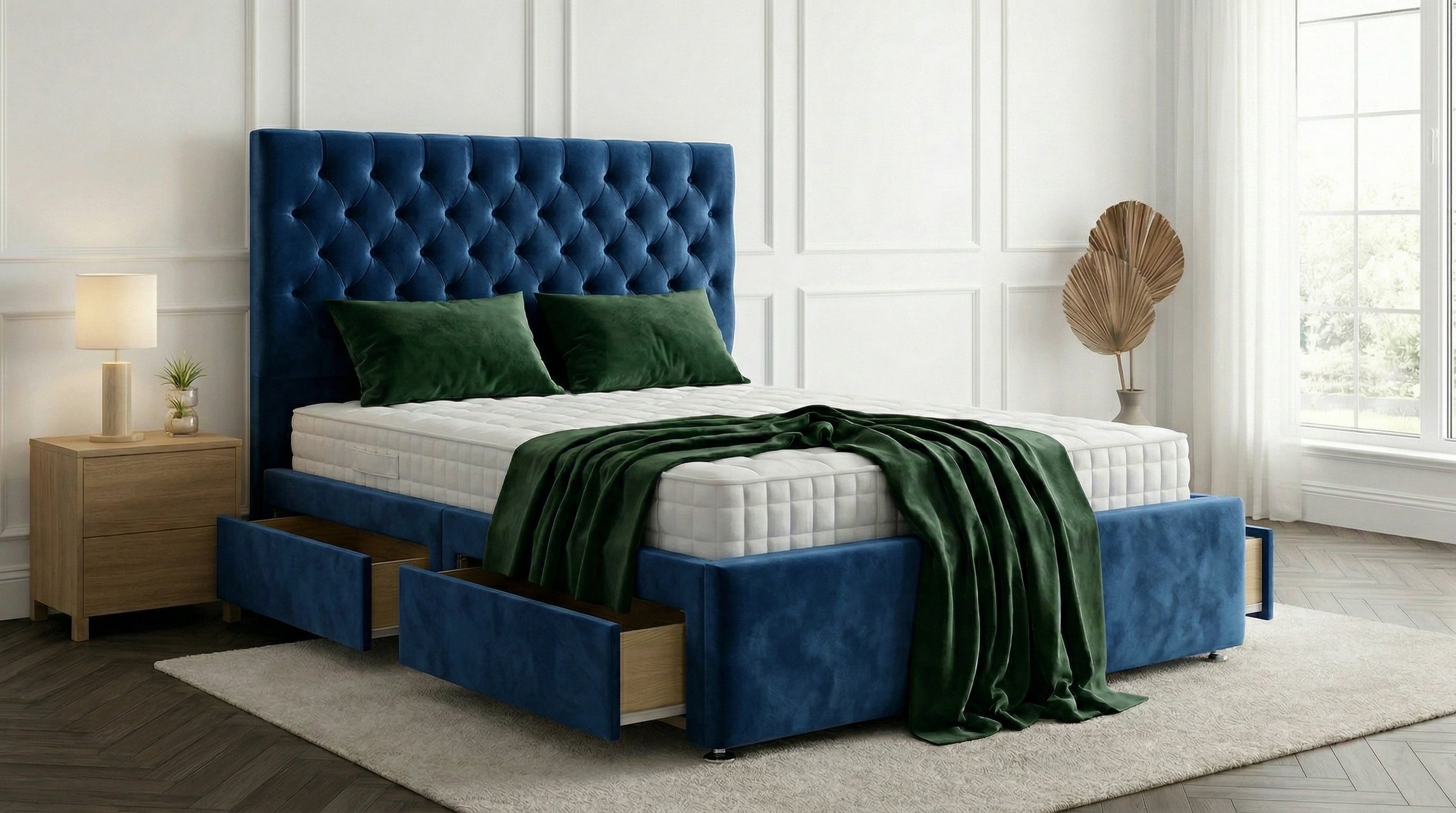 Monaco Upholstered Bed