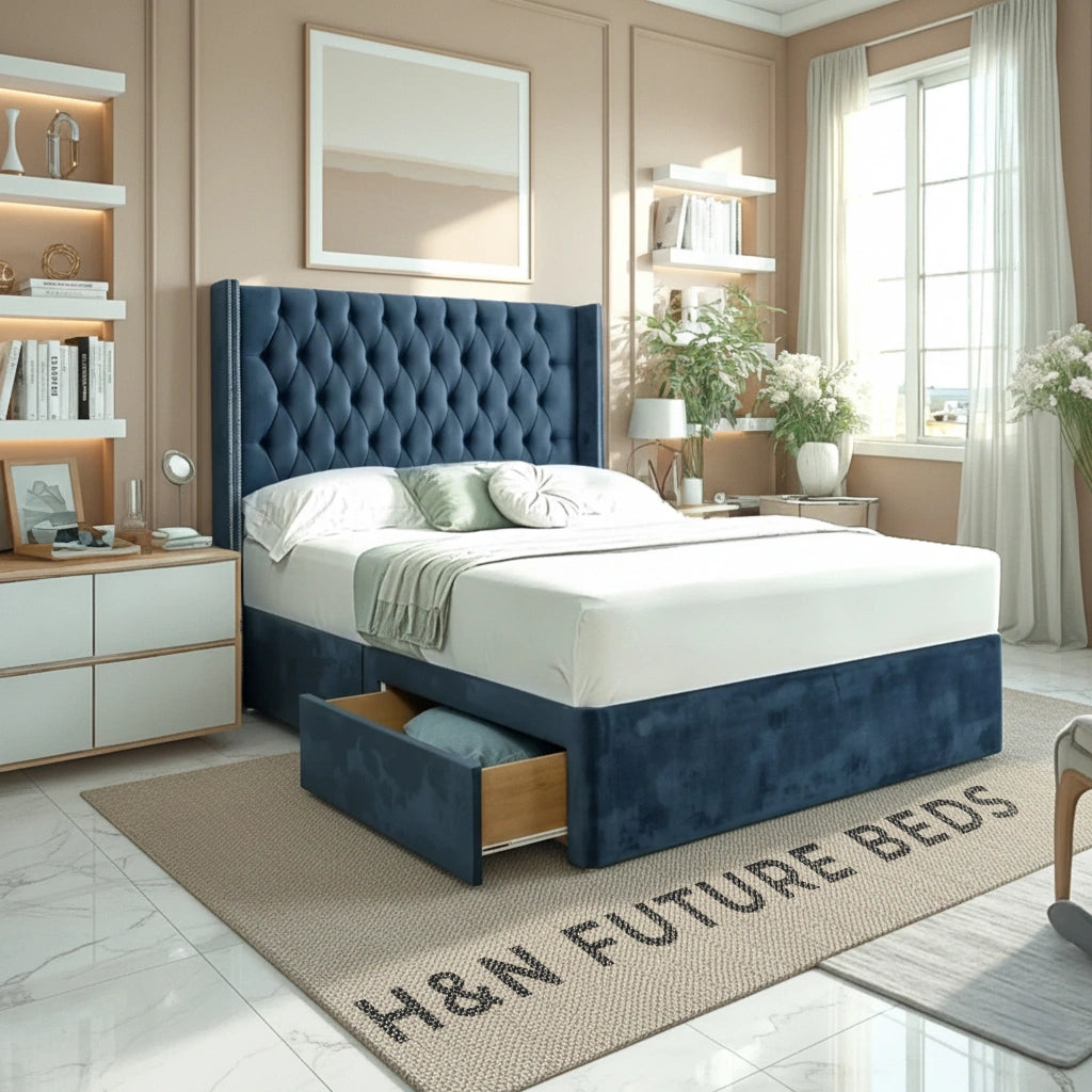 Mayver Winged Divan Bed