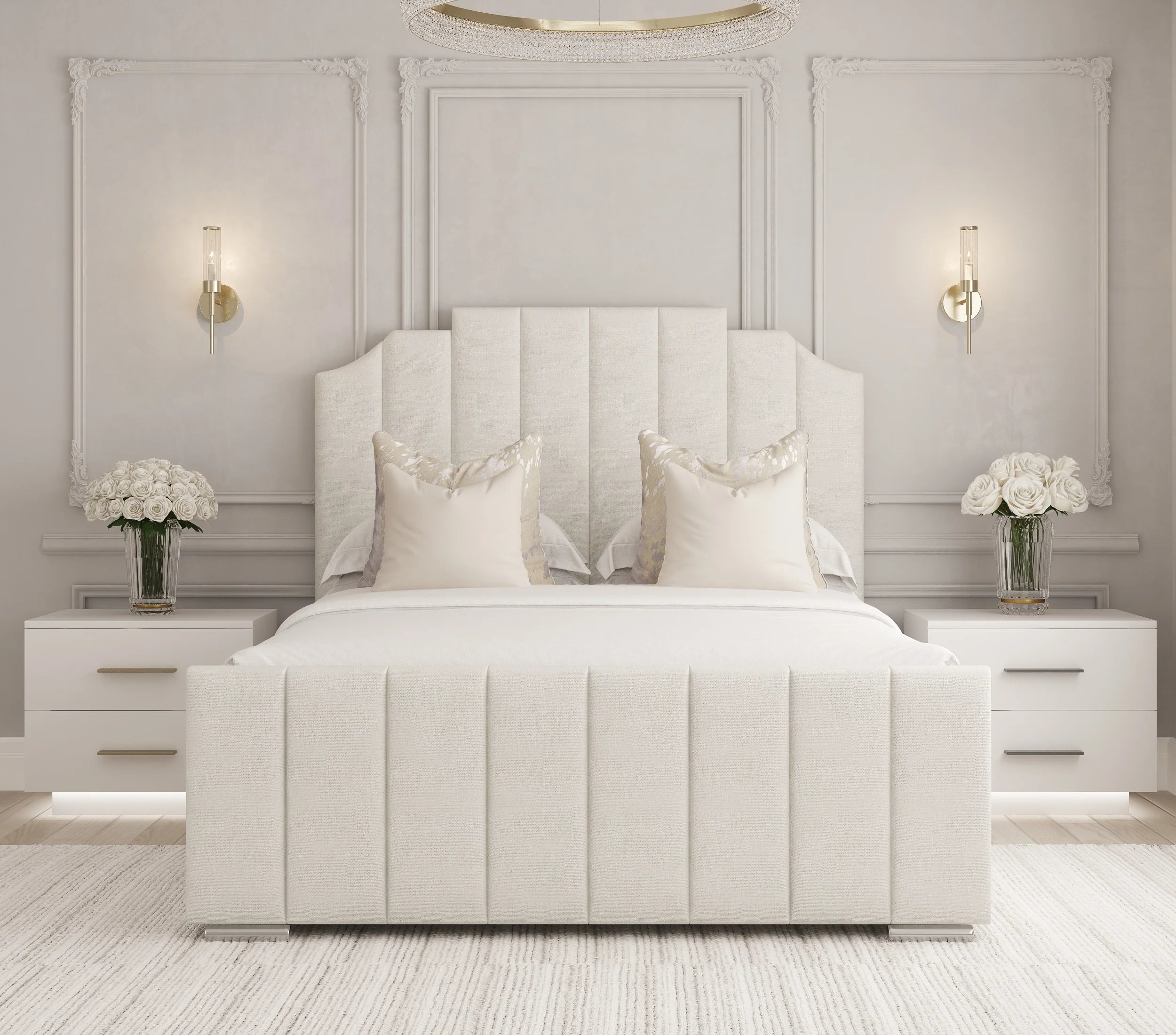 Lena Art Deco Bed Frame - HN Future Beds