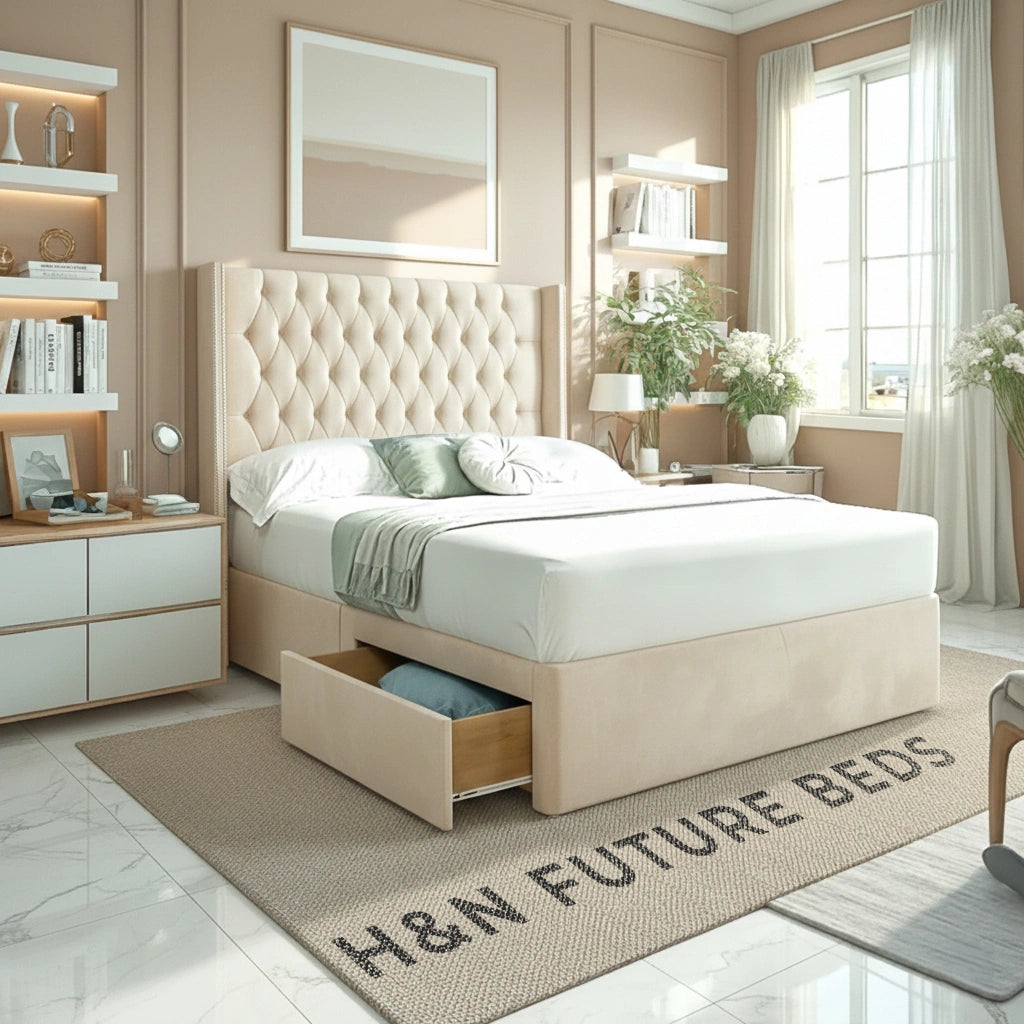 Mayver Winged Divan Bed