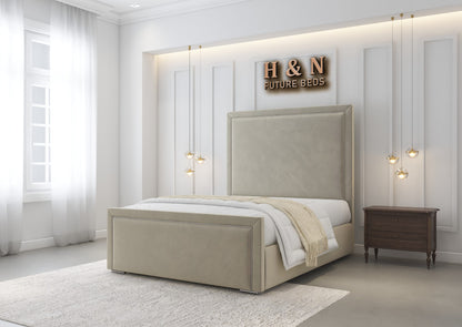 Sandra Plain Bed Frame | Storage Option Available