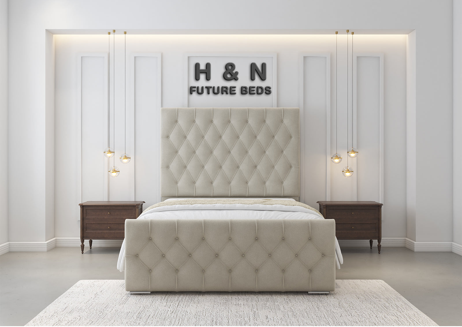 Sienna Chesterfield Bed Frame | Storage Option Available