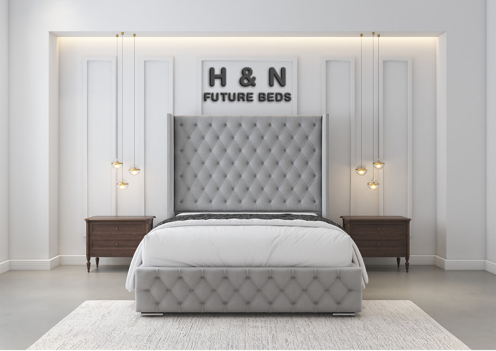 Malvern Chesterfield Bed Frame | Storage Option Available