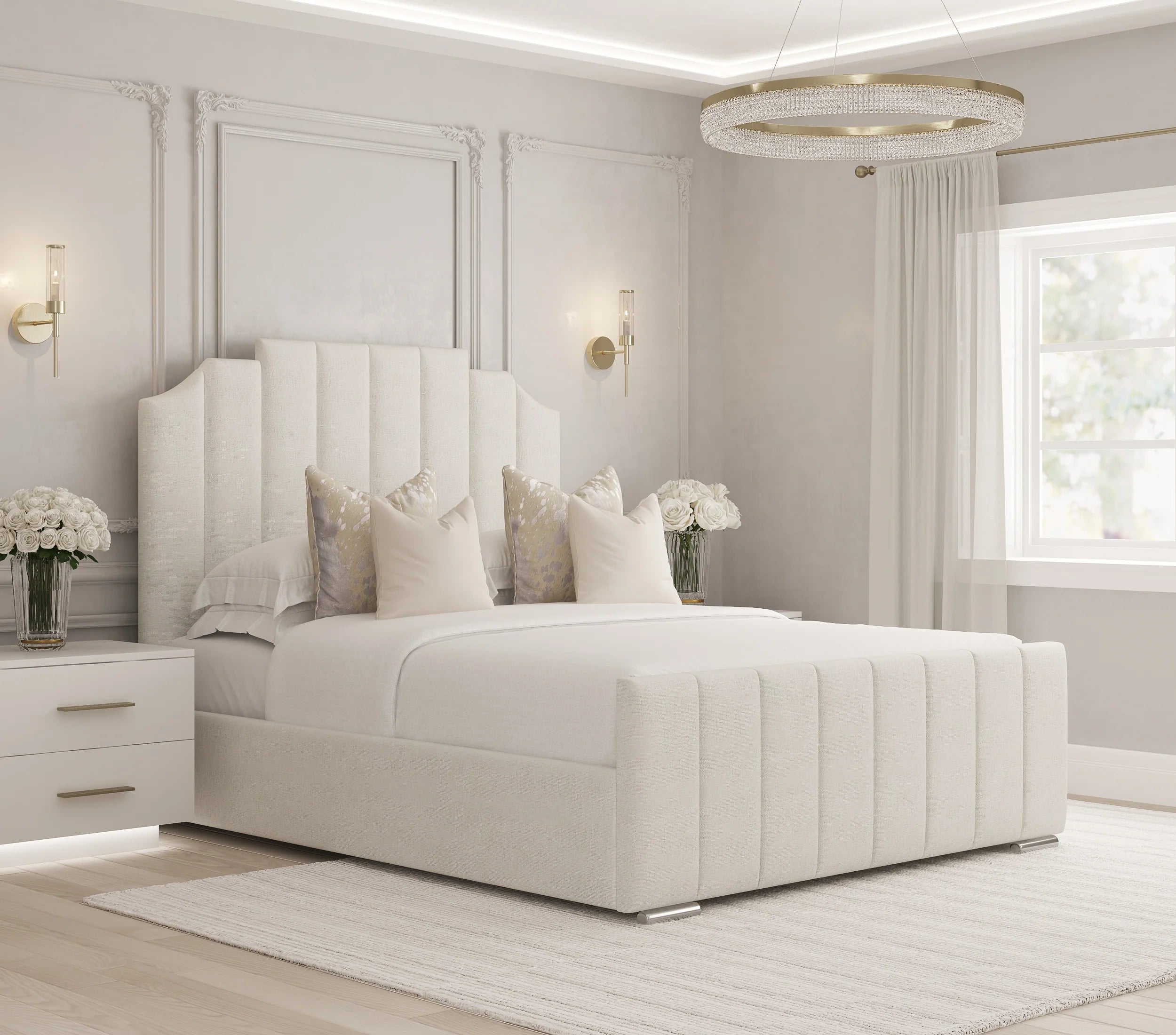 Lena Art Deco Bed Frame - HN Future Beds