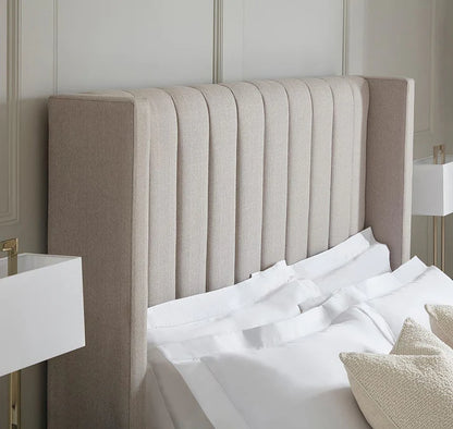 Edinburgh Wingedback Panel Bed Frame - HN Future Beds