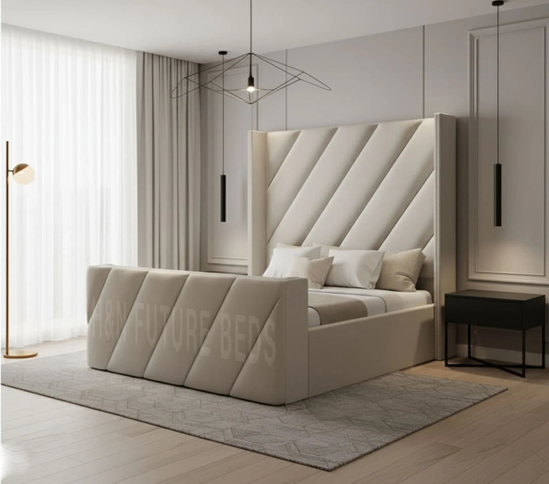 Anika T.V Bed | Multiple Storage Option Available