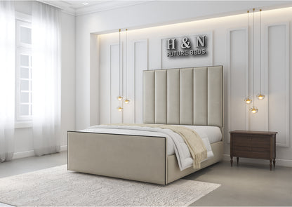 Maya 6 Panal Bed Frame | Storage Option Available