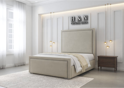 Sandra Plain Bed Frame | Storage Option Available