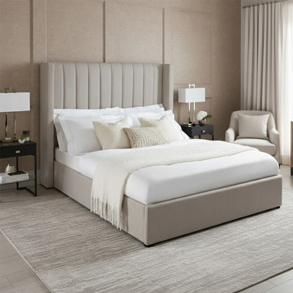Edinburgh Wingedback Panel Bed Frame - HN Future Beds