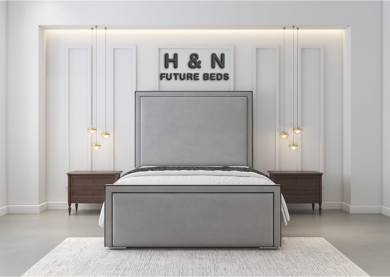Natalia Bed Frame | Storage Option Available
