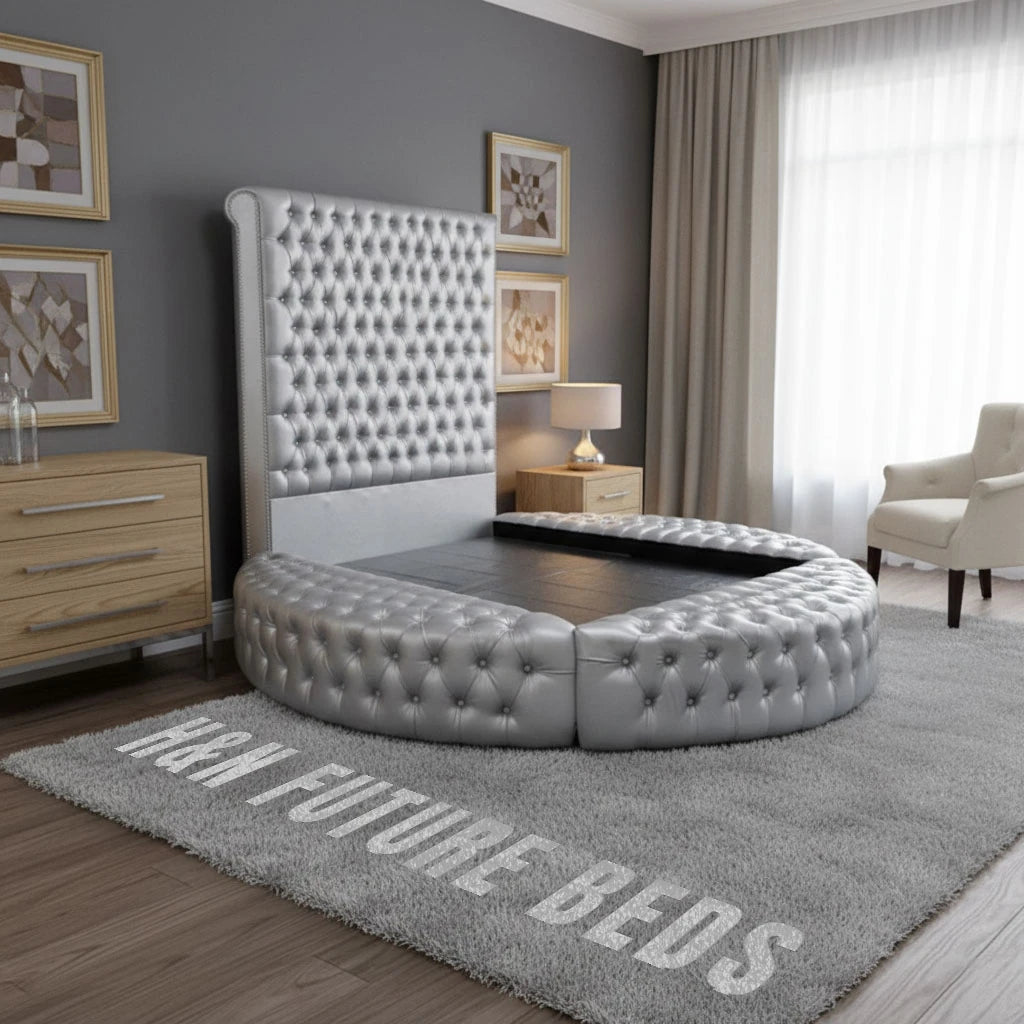 Amari Round Ambassador Bed Frame | Different Storage Option Available