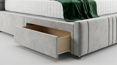 The Classic Upholstered Divan Ottoman Bed