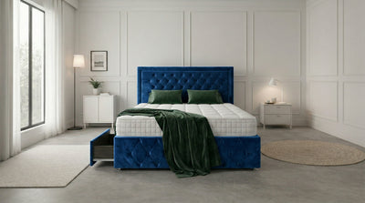 Windsor Tall Chesterfield Headboard Divan Bed