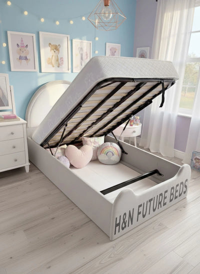 Mickey Upholstered Childrens Bed | Childrens Bed With Storage