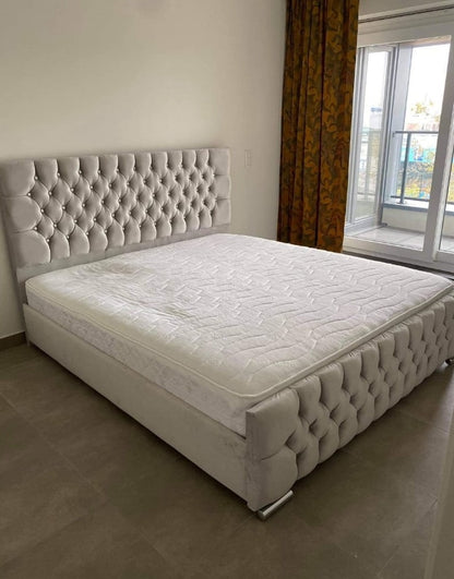 Plymouth Chesterfield Bed Frame - HN Future Beds