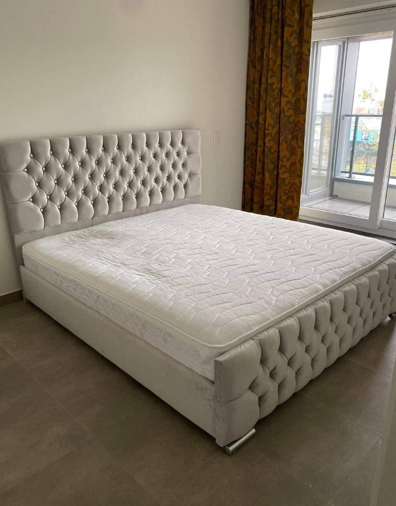 Plymouth Chesterfield Bed Frame - HN Future Beds