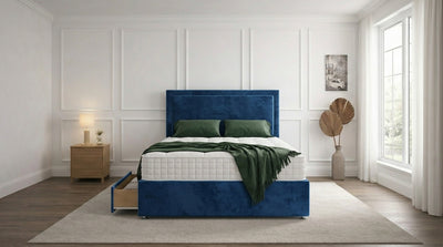 The Restoria Divan Bed with Head Board