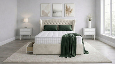 The Sovereign Tall Chesterfield Headboard Divan Bed