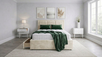 Vertical Panel Divan Bed
