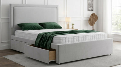 The Restoria Divan Bed with Head Board