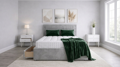 The Imperial Divan Fabric Bed