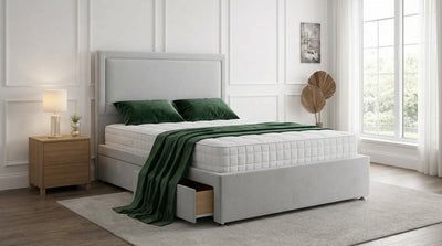 The Restoria Divan Bed with Head Board