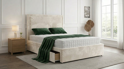 The Restoria Divan Bed with Head Board
