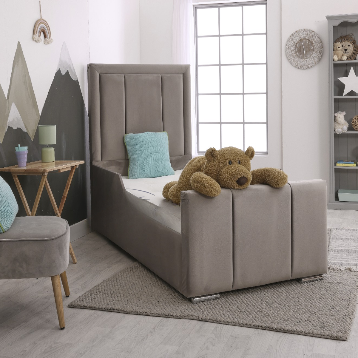 Buckingham Kids Panel Border Bed - HN Future Beds