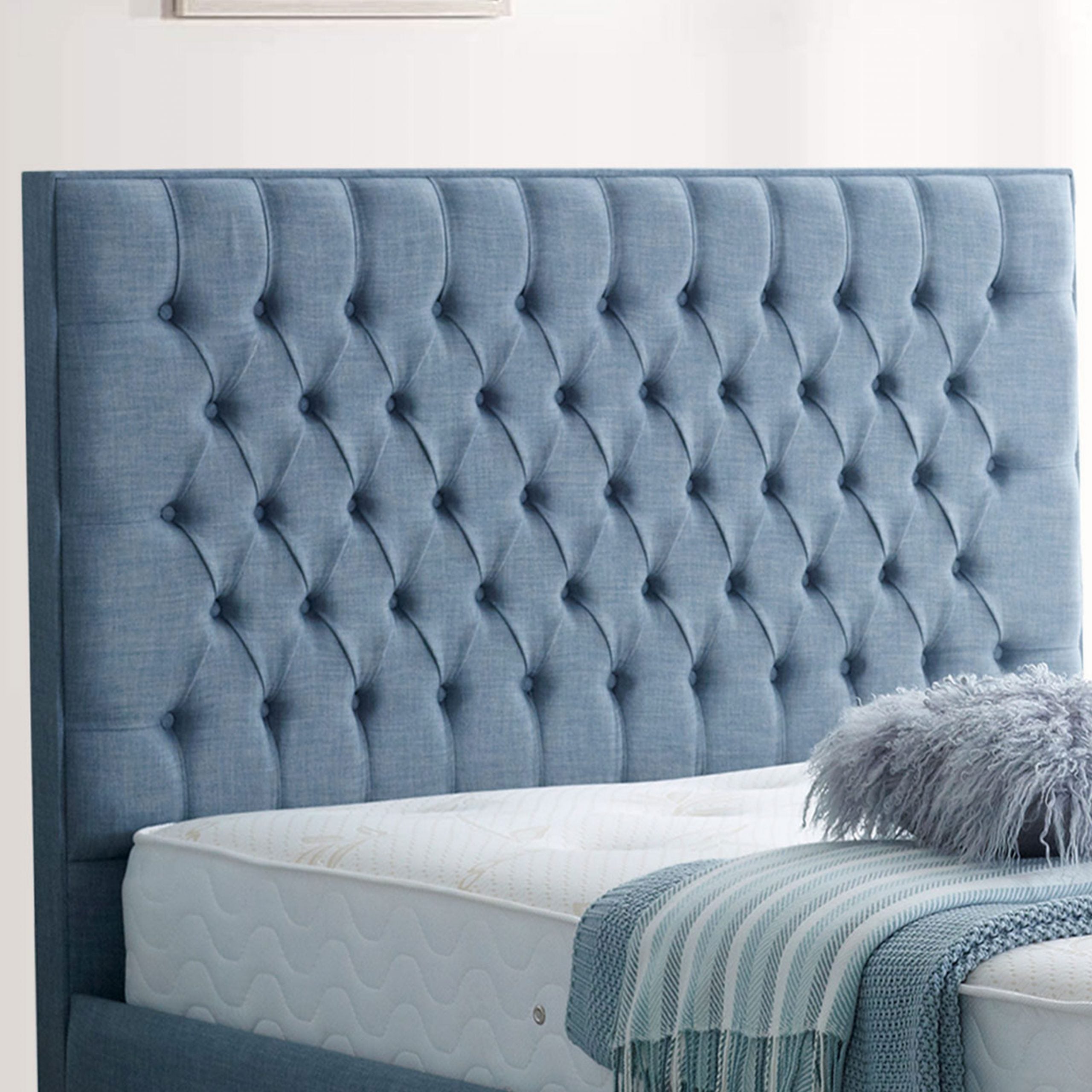 Sarah Chesterfield Bed Frame - HN Future Beds