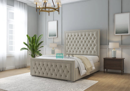 Maya Chesterfield Bed Frame - HN Future Beds