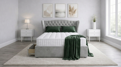 The Sovereign Tall Chesterfield Headboard Divan Bed