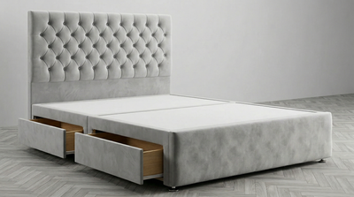 Monaco Chesterfield Divan Bed with Drawers