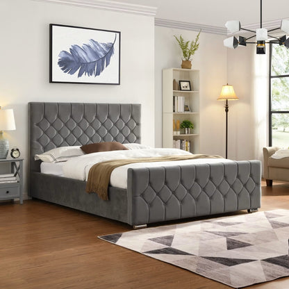 Plymouth Chesterfield Bed Frame - HN Future Beds