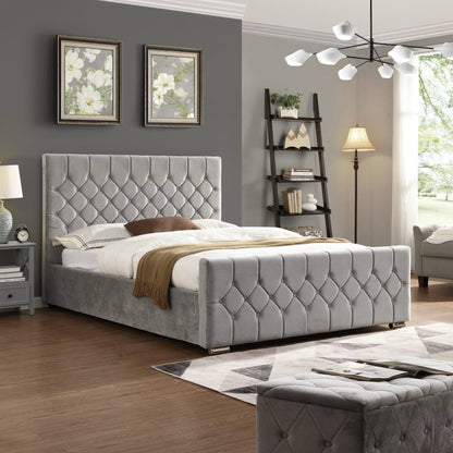 Plymouth Chesterfield Bed Frame - HN Future Beds
