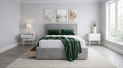 Vertical Panel Divan Bed