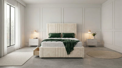 The Classic Upholstered Divan Ottoman Bed