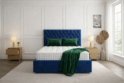 Monaco Chesterfield Divan Bed with Drawers