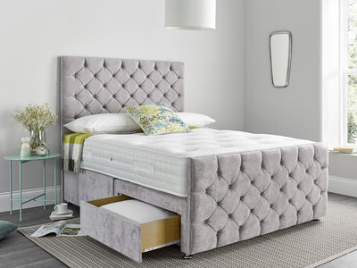Grace Chesterfield Divan Bed - HN Future Beds